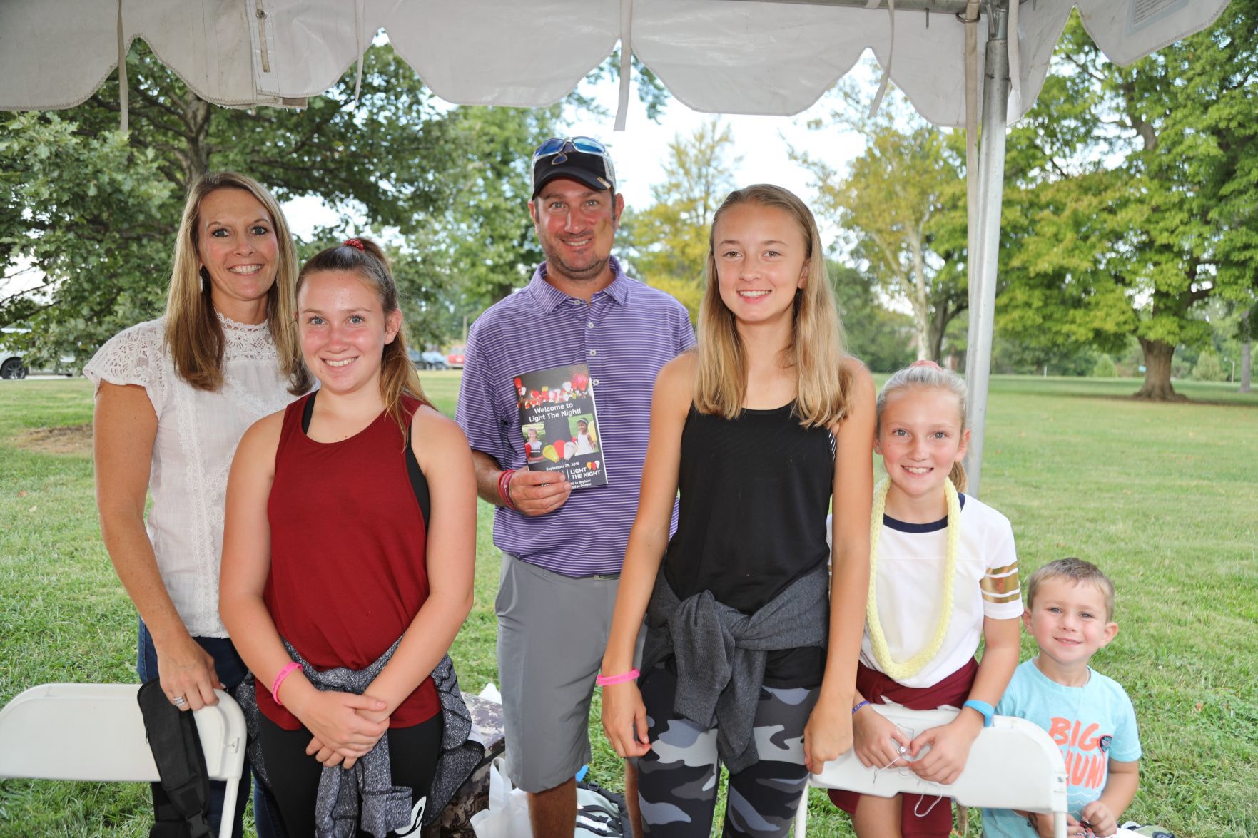 Jill , Kiersten, and Pete Benoist, Reese Blomberg, Kaitlyn and Jacob Benoist
